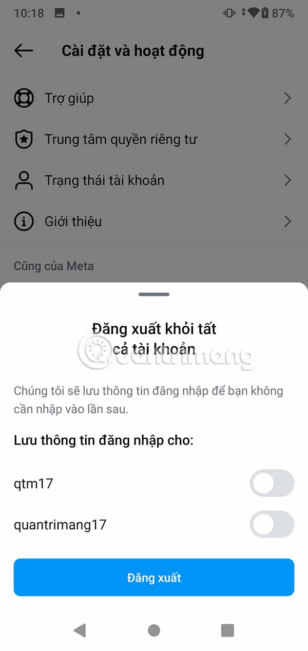 Instructions for logging into multiple Instagram accounts Picture 16