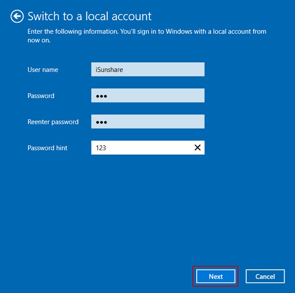 Instructions on how to log out of your Microsoft account in Windows 11. Picture 4