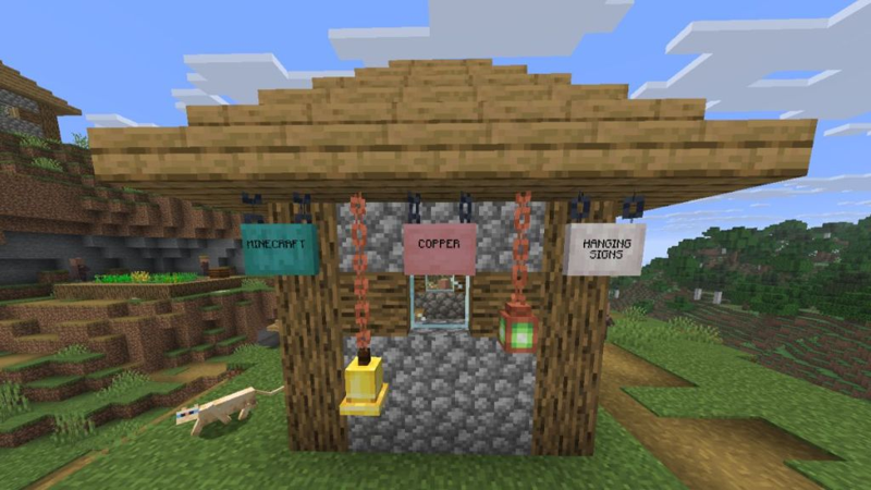 How to make Copper Chain, Minecraft Copper Chain Picture 3