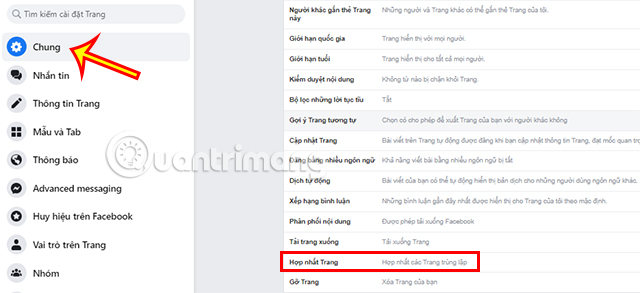 Instructions for merging Facebook Fanpage pages quickly and simply Picture 2