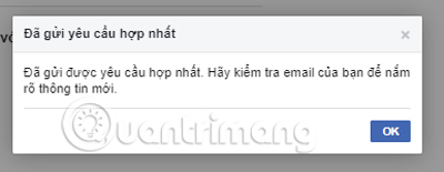 Instructions for merging Facebook Fanpage pages quickly and simply Picture 7