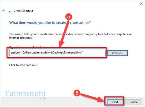 Instructions for pinning folders to the Taskbar on Win 7, 8, 10 Picture 3