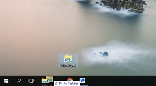 Instructions for pinning folders to the Taskbar on Win 7, 8, 10 Picture 5