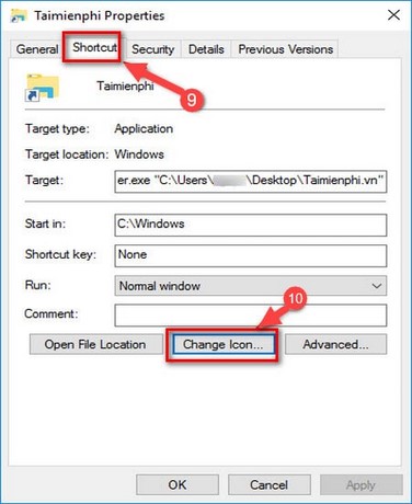 Instructions for pinning folders to the Taskbar on Win 7, 8, 10 Picture 6