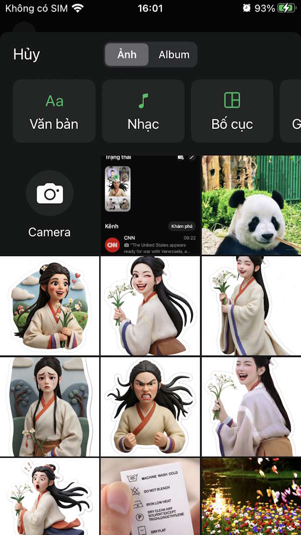 Instructions for posting question status on WhatsApp Picture 2