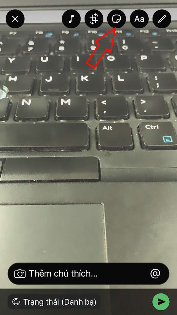 Instructions for posting question status on WhatsApp Picture 3