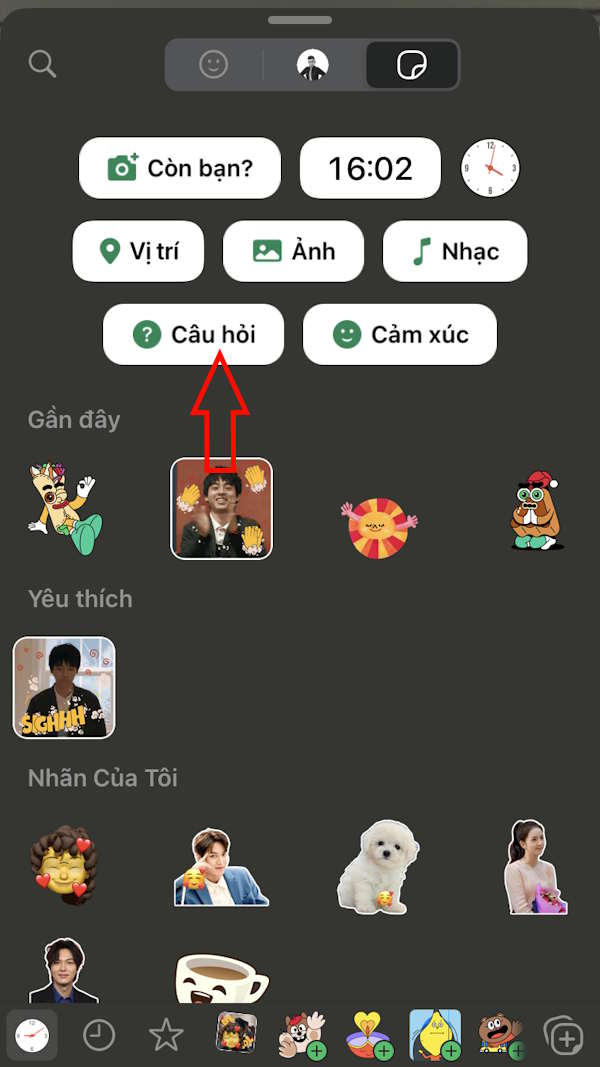 Instructions for posting question status on WhatsApp Picture 4