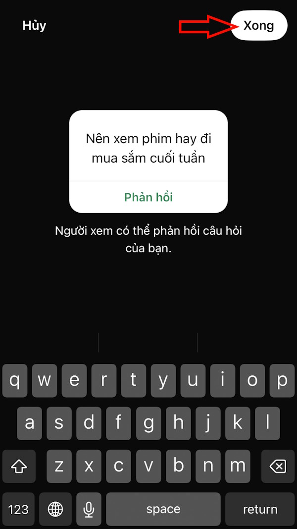 Instructions for posting question status on WhatsApp Picture 6