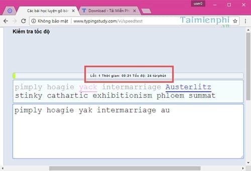 Instructions for practicing fast keyboard typing, effective 10-finger typing Picture 13