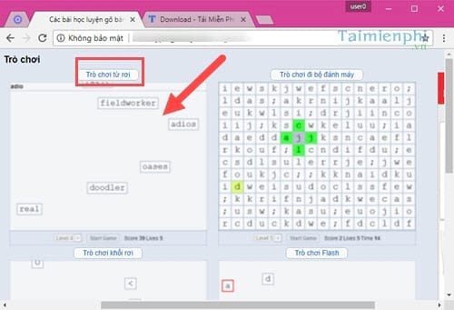 Instructions for practicing fast keyboard typing, effective 10-finger typing Picture 14
