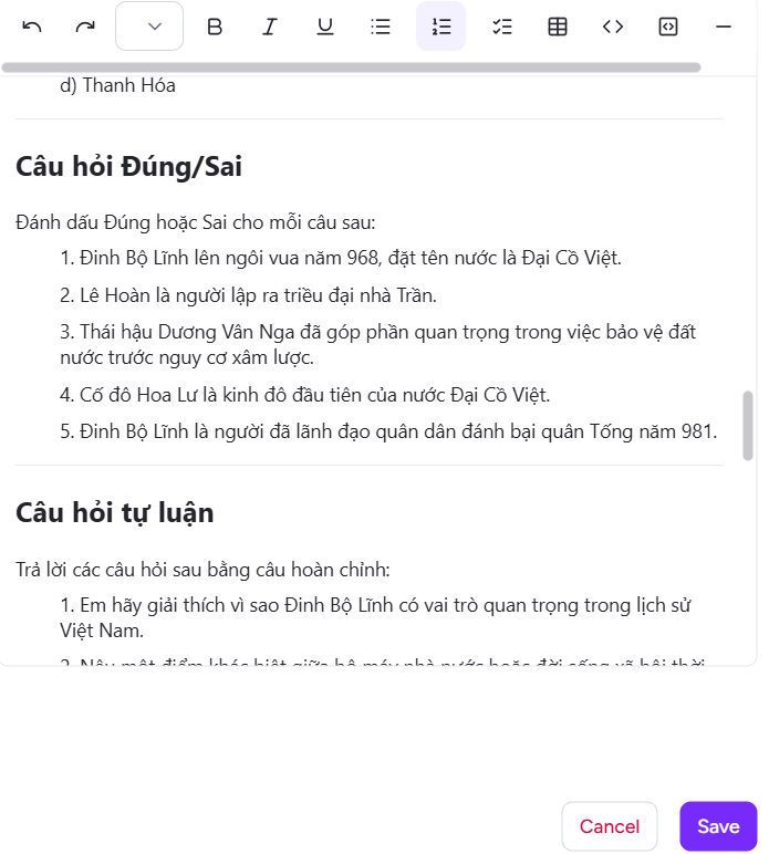 Instructions on how to quickly create worksheets on Magic School Picture 6