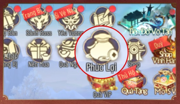 Instructions for redeeming the code for Chiến Hỏa Tam Giới and the latest list of gift codes Picture 1