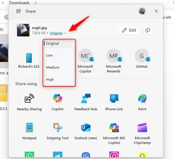 Instructions to reduce photo size on Windows 11 Picture 2