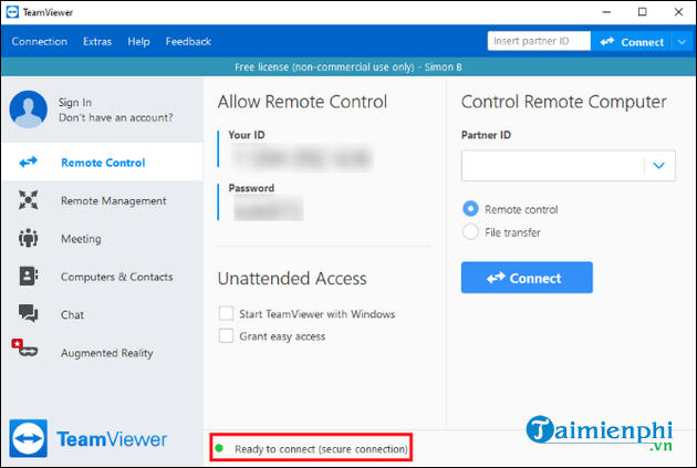 Instructions for remote USB access using TeamViewer Picture 1
