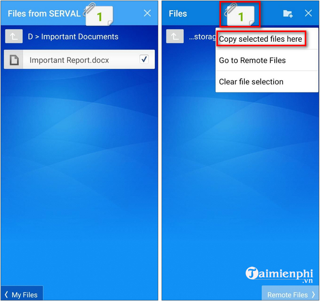 Instructions for remote USB access using TeamViewer Picture 3
