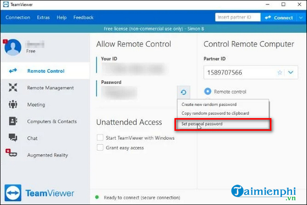 Instructions for remote USB access using TeamViewer Picture 5