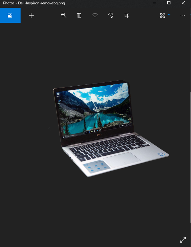 Instructions for removing background online, no need to install Photoshop Picture 3