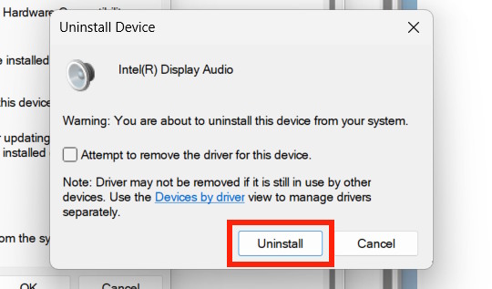 Instructions on how to reset Windows 11 sound settings. Picture 6