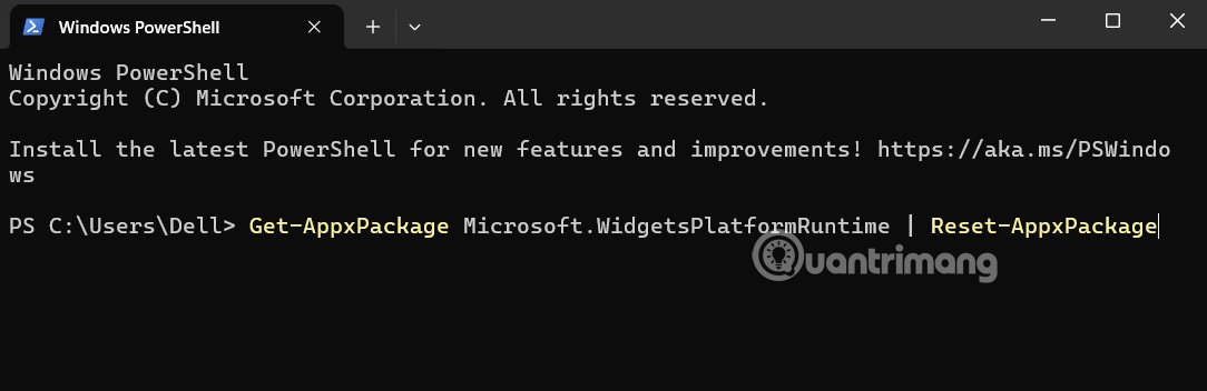 Instructions for resetting utilities on Windows 11 Picture 2