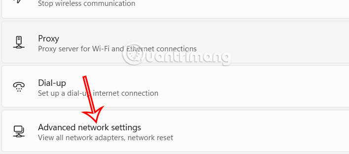 How to reset Ethernet connection in Windows 11 Picture 2