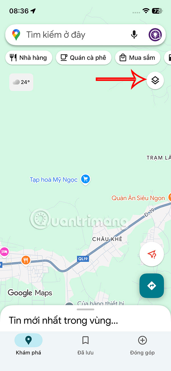 Instructions for reviewing old houses on Google Maps Picture 1