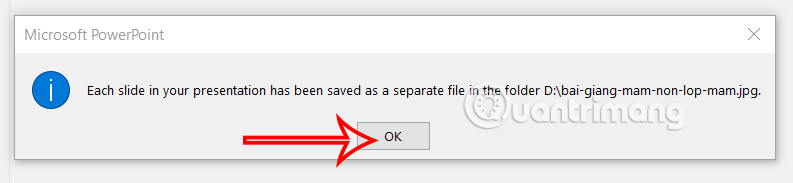Instructions for saving images from Powerpoint to your computer Picture 6