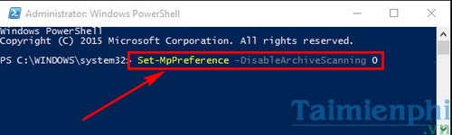 Picture 3 of Instructions on scanning compressed files with Windows Defender on Windows 10