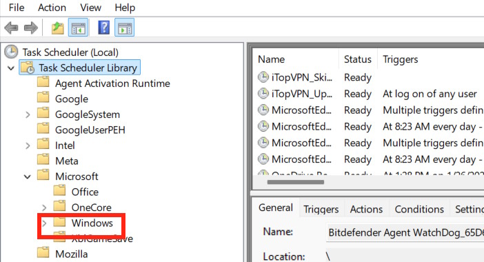 Instructions for scheduling Microsoft Defender scans on Windows Picture 1