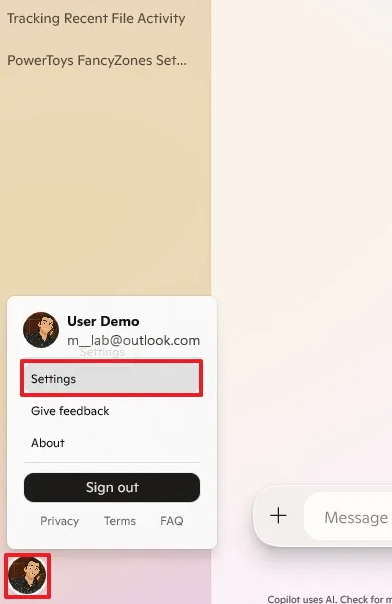 Guide to searching for files using Copilot on Windows 11 Picture 1