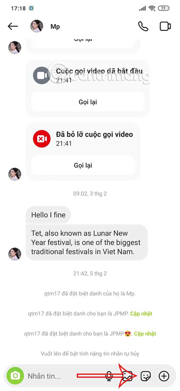 How to send AI stickers in Instagram messages Picture 2