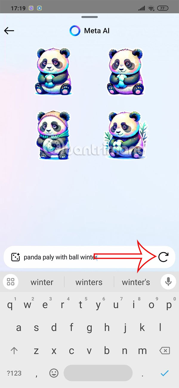 How to send AI stickers in Instagram messages Picture 7