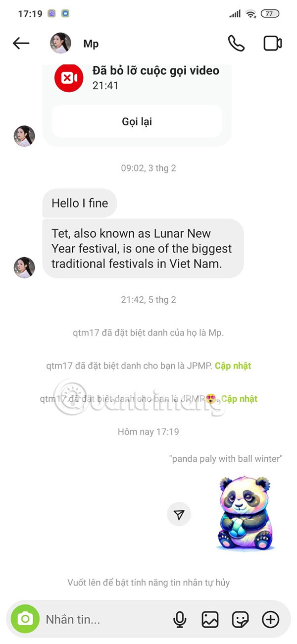 How to send AI stickers in Instagram messages Picture 9