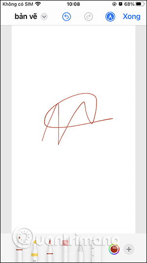 Instructions on how to send emails with attachments on iPhone. Picture 16