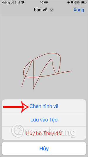 Instructions on how to send emails with attachments on iPhone. Picture 17