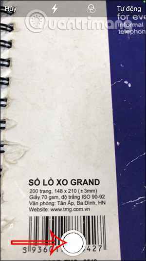 Instructions on how to send emails with attachments on iPhone. Picture 8