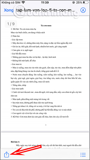 Picture 11 of Instructions on sending files via Messenger on your phone and computer.