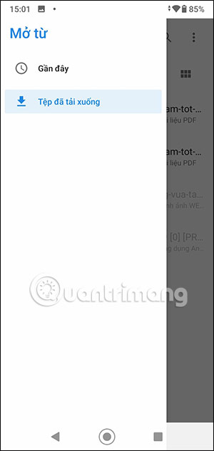Picture 4 of Instructions on sending files via Messenger on your phone and computer.