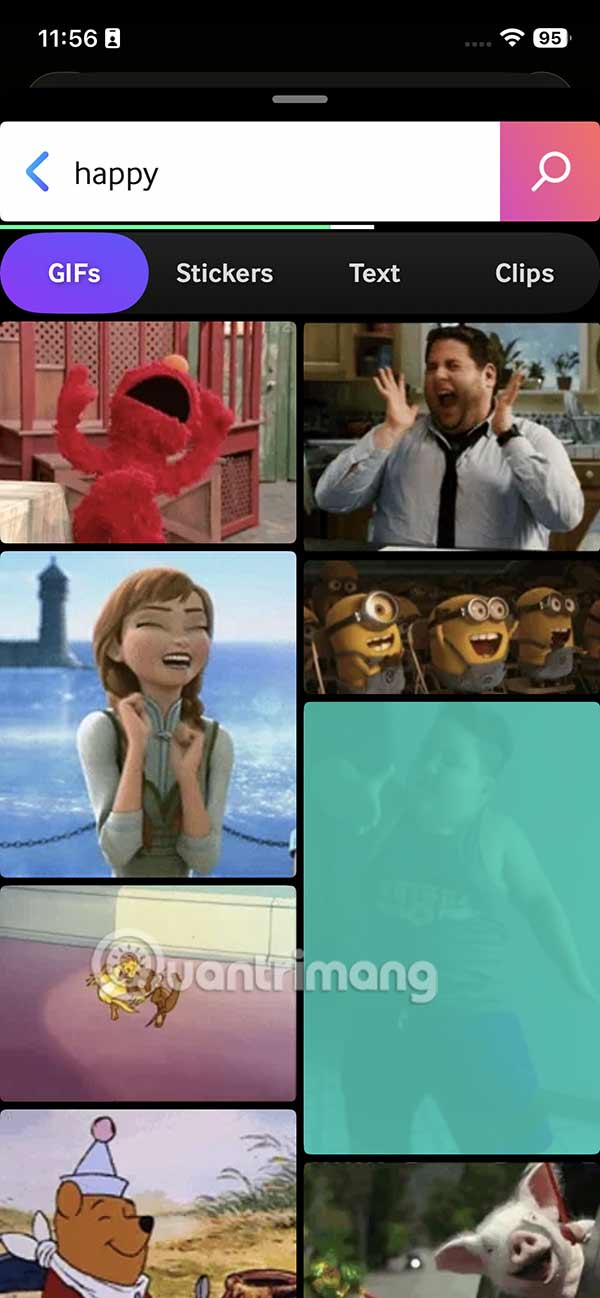 How to send GIF images in iPhone messages Picture 7