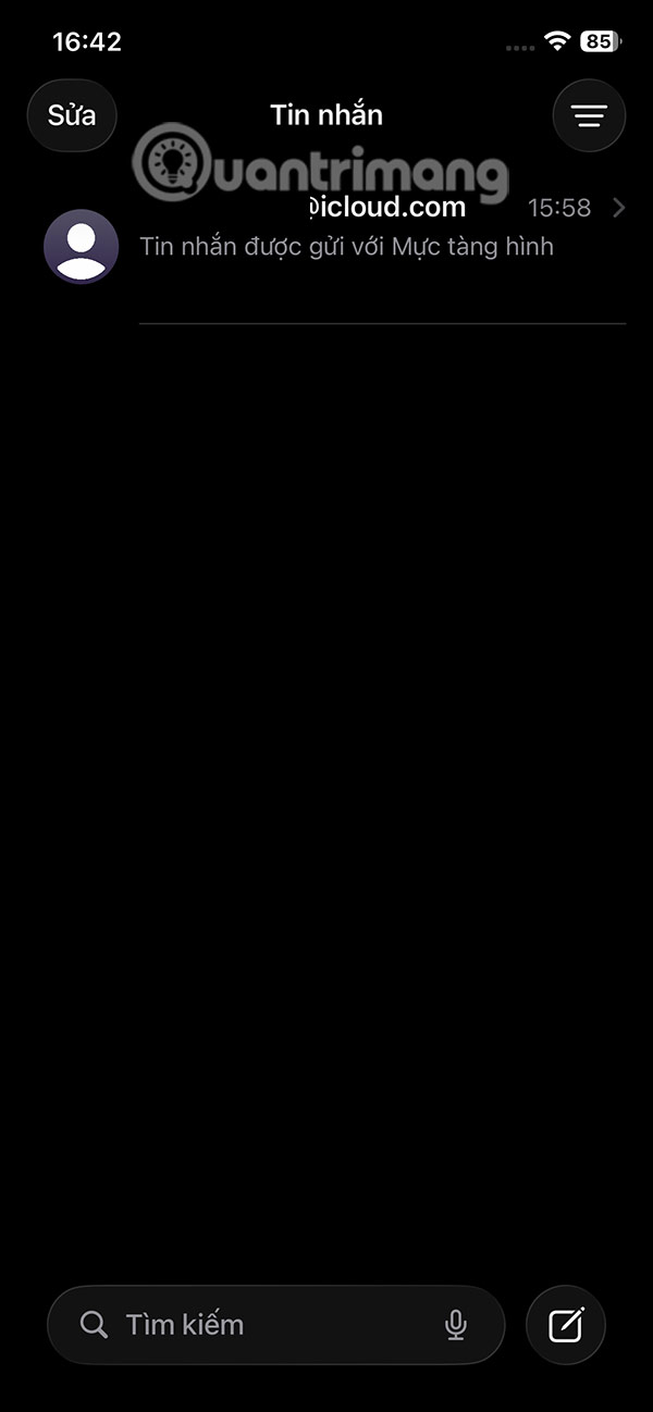 How to send invisible messages on iPhone Picture 7