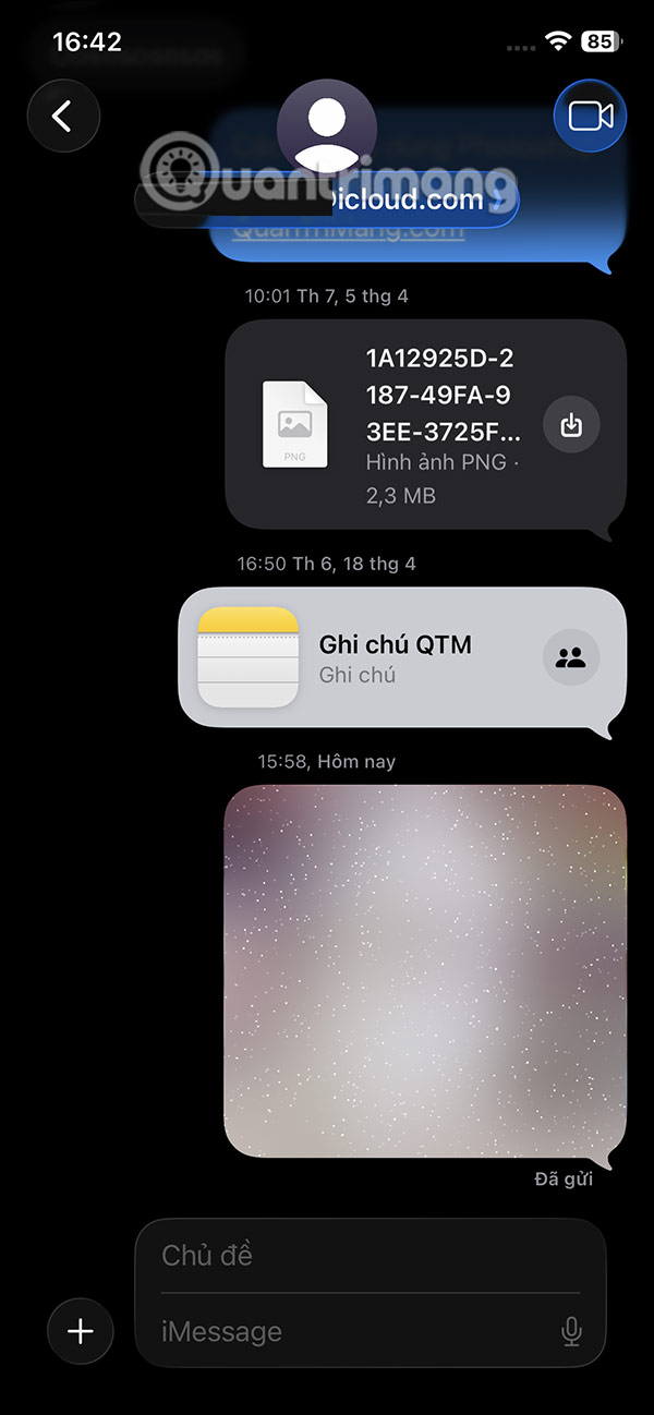 How to send invisible messages on iPhone Picture 8