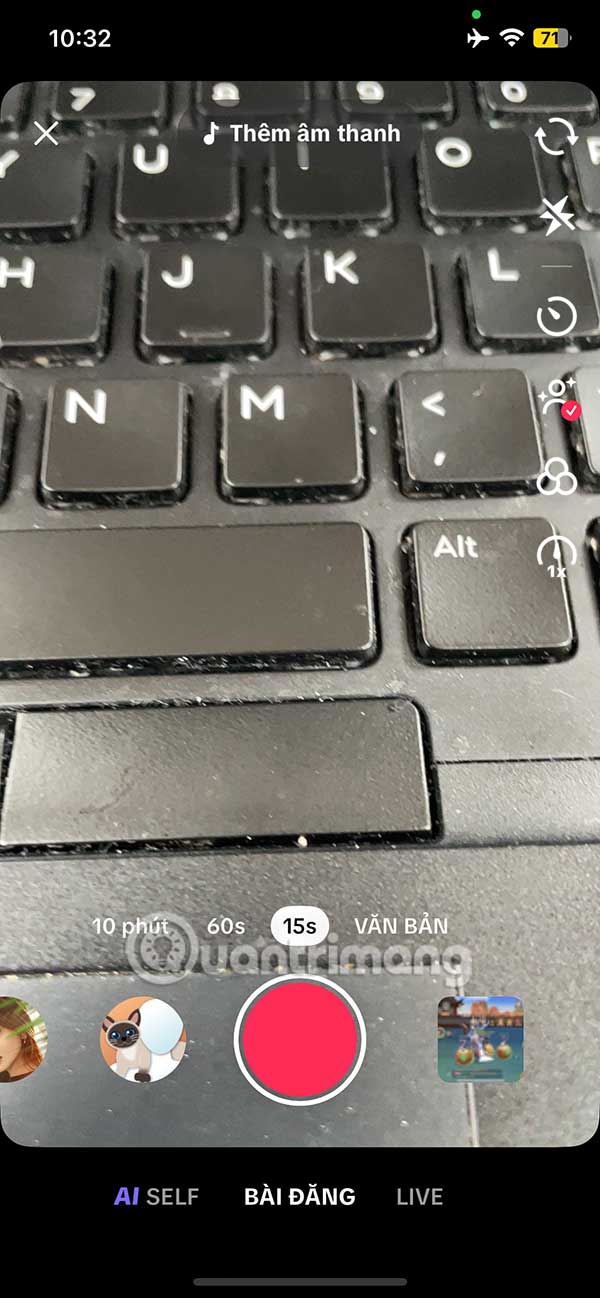 Instructions for separating photo backgrounds and creating stickers right in TikTok Picture 2