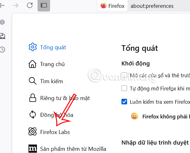 Instructions for setting new tab wallpaper on Firefox Picture 2