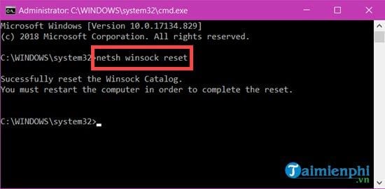 Picture 3 of Instructions for setting up a network on Windows 10 version 1903