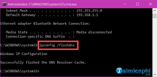 Picture 7 of Instructions for setting up a network on Windows 10 version 1903