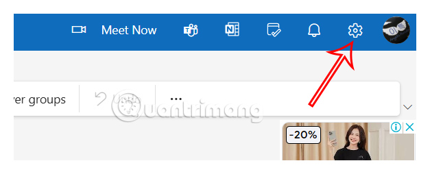 Instructions for setting up an out of office email on Outlook Picture 1