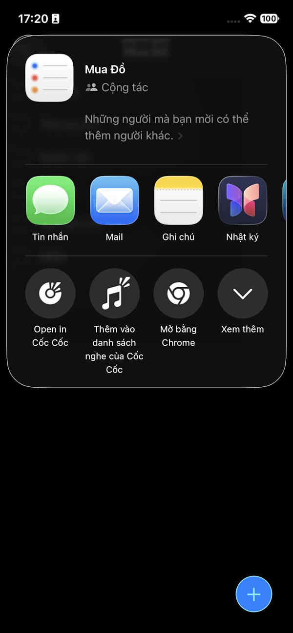 How to share reminder lists on iPhone Picture 4