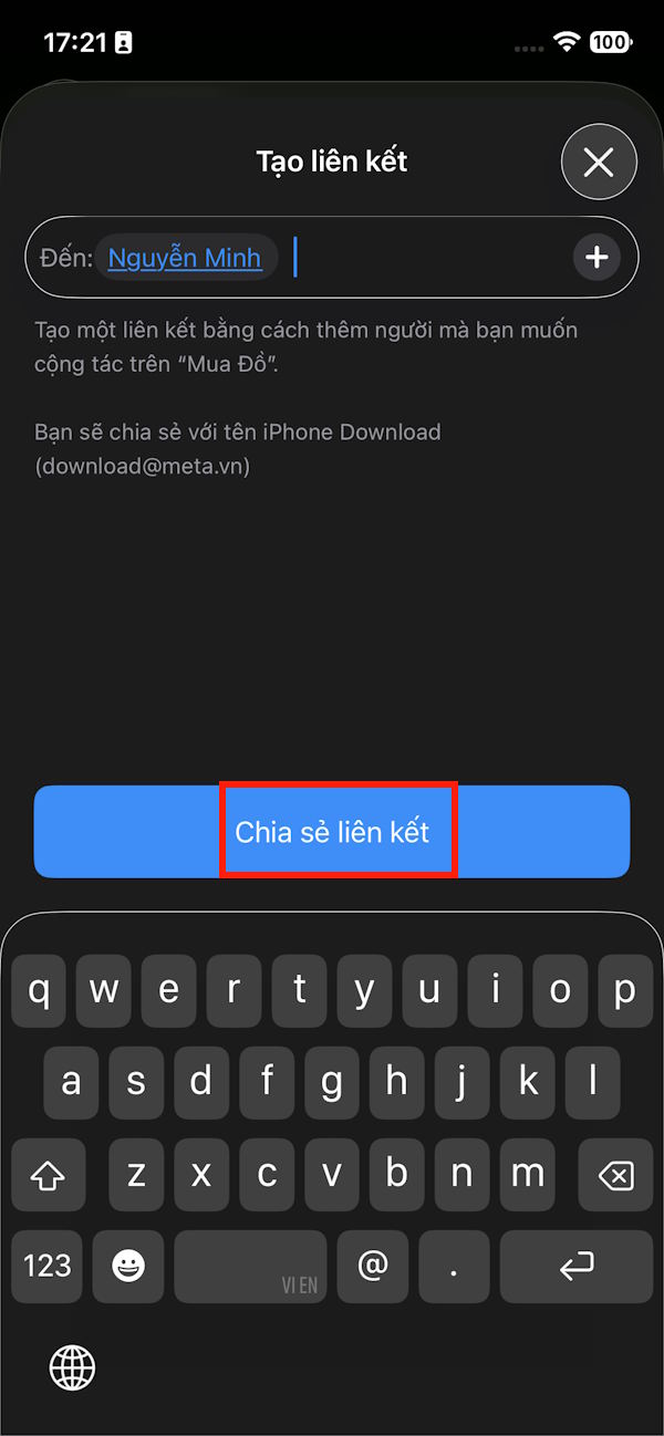 How to share reminder lists on iPhone Picture 5