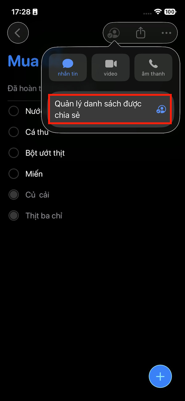 How to share reminder lists on iPhone Picture 7