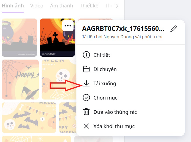 Instructions for splitting photos using Canva are very simple Picture 9
