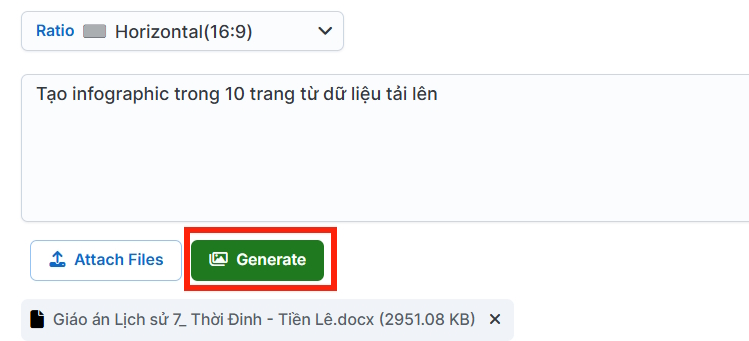 Instructions on converting a webpage into an infographic using Infography. Picture 12